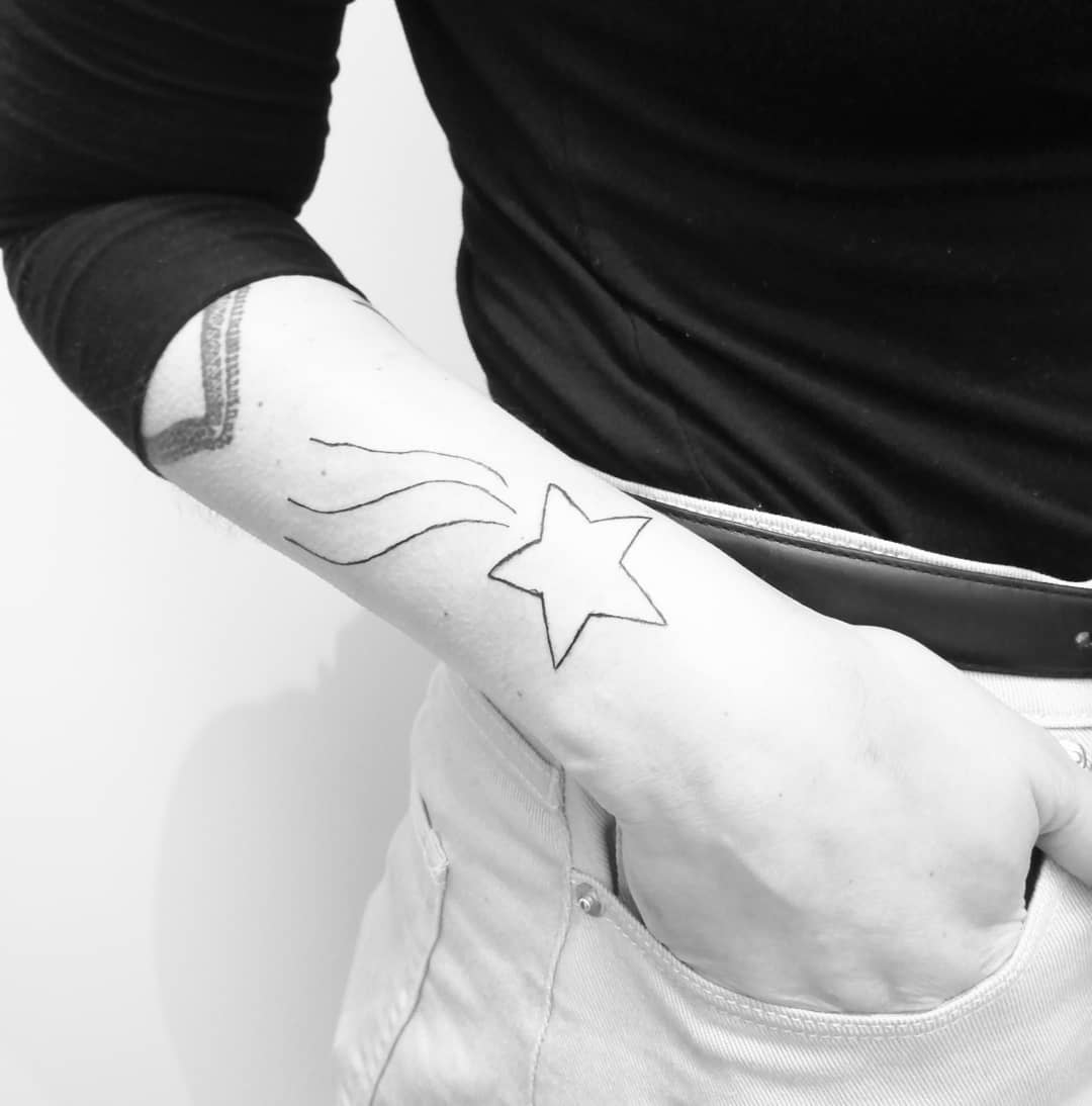 25 Super Shooting Star Tattoo Ideas [2024 Inspiration Guide]